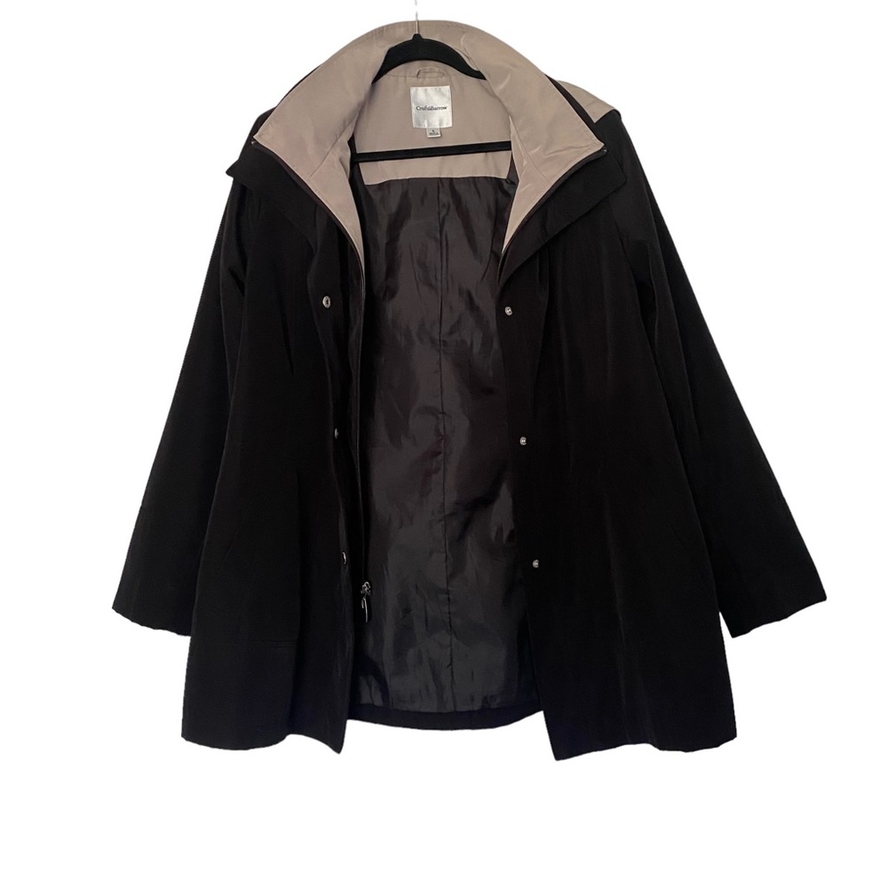 COPY - Croft and Barrow Lightweight Women’s Large Jacket with detachable hoodie